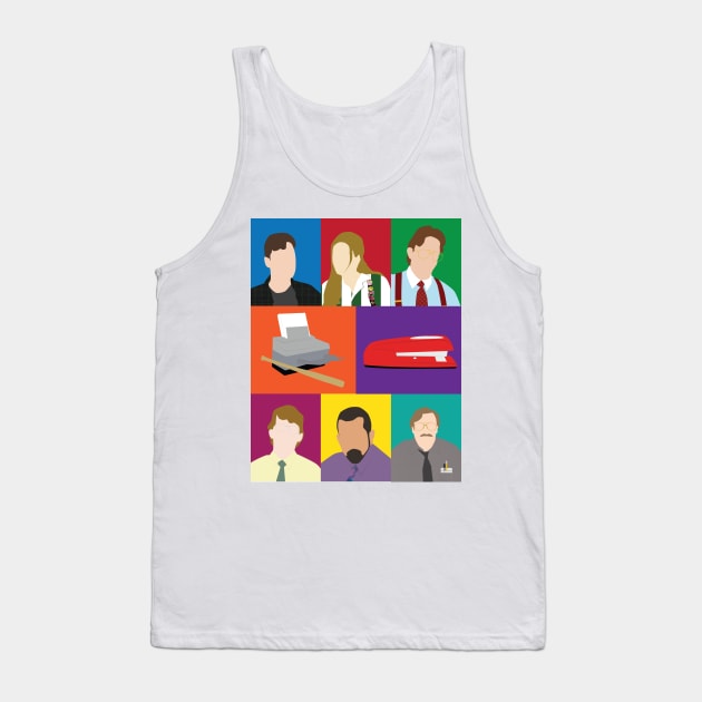 Office space Tank Top by ehaverstick